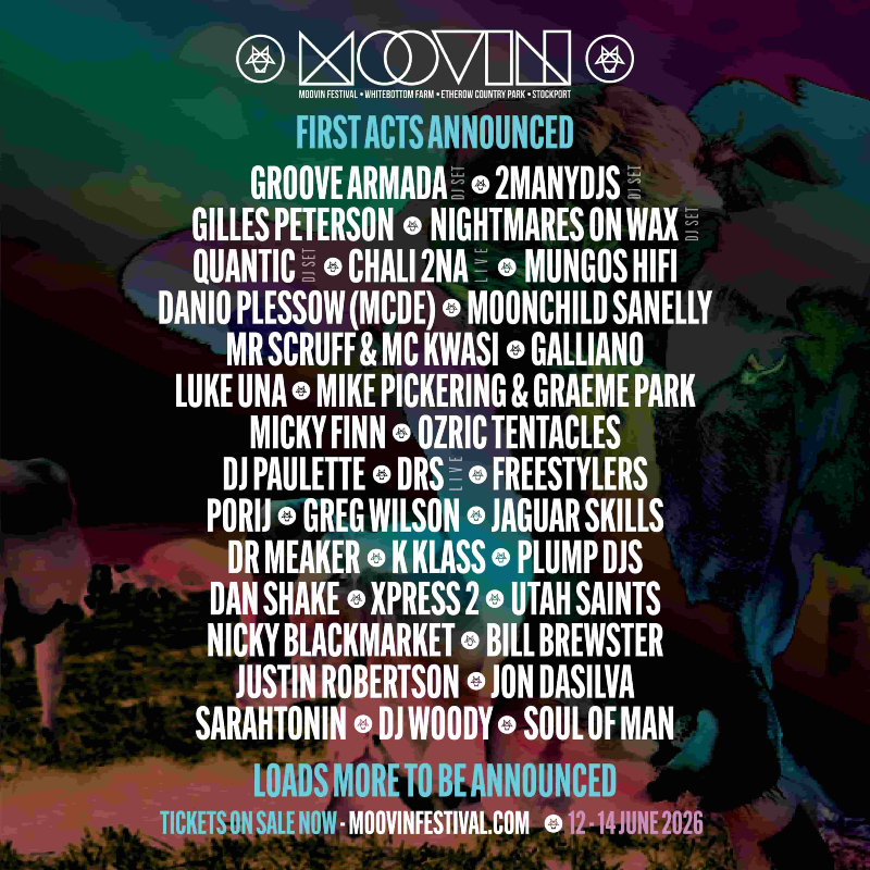 Moovin Festival 2026 Line Up Poster