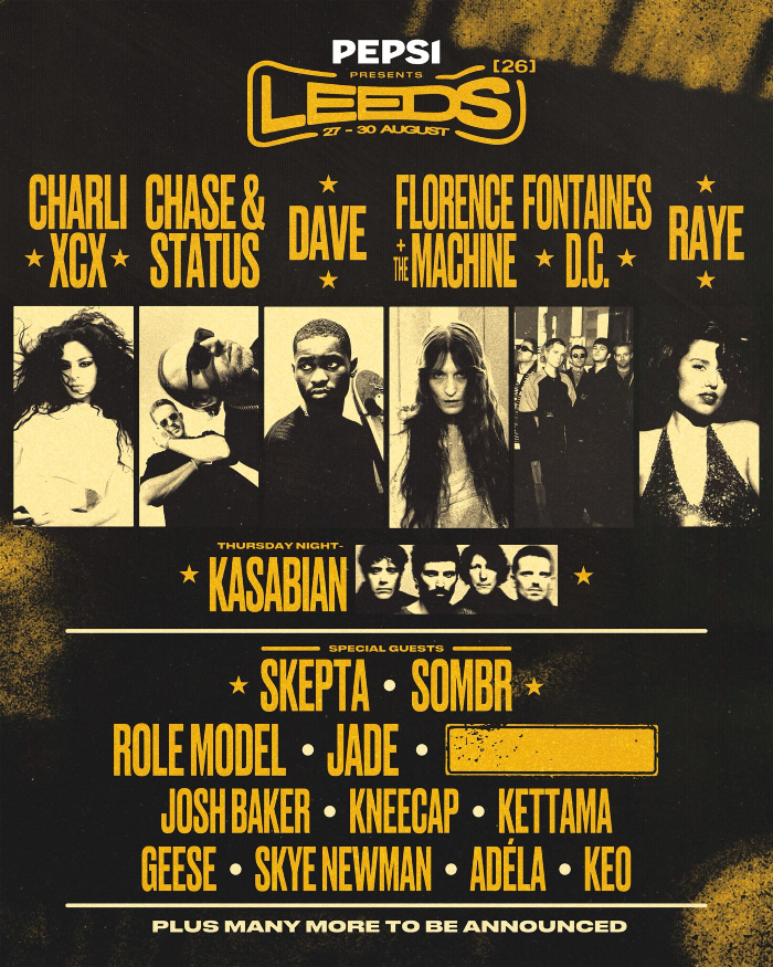Leeds Festival 2026 Line Up