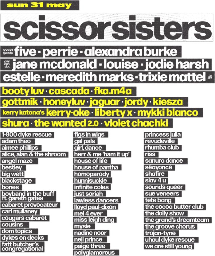 Mighty Hoopla 2026 Line Up Poster