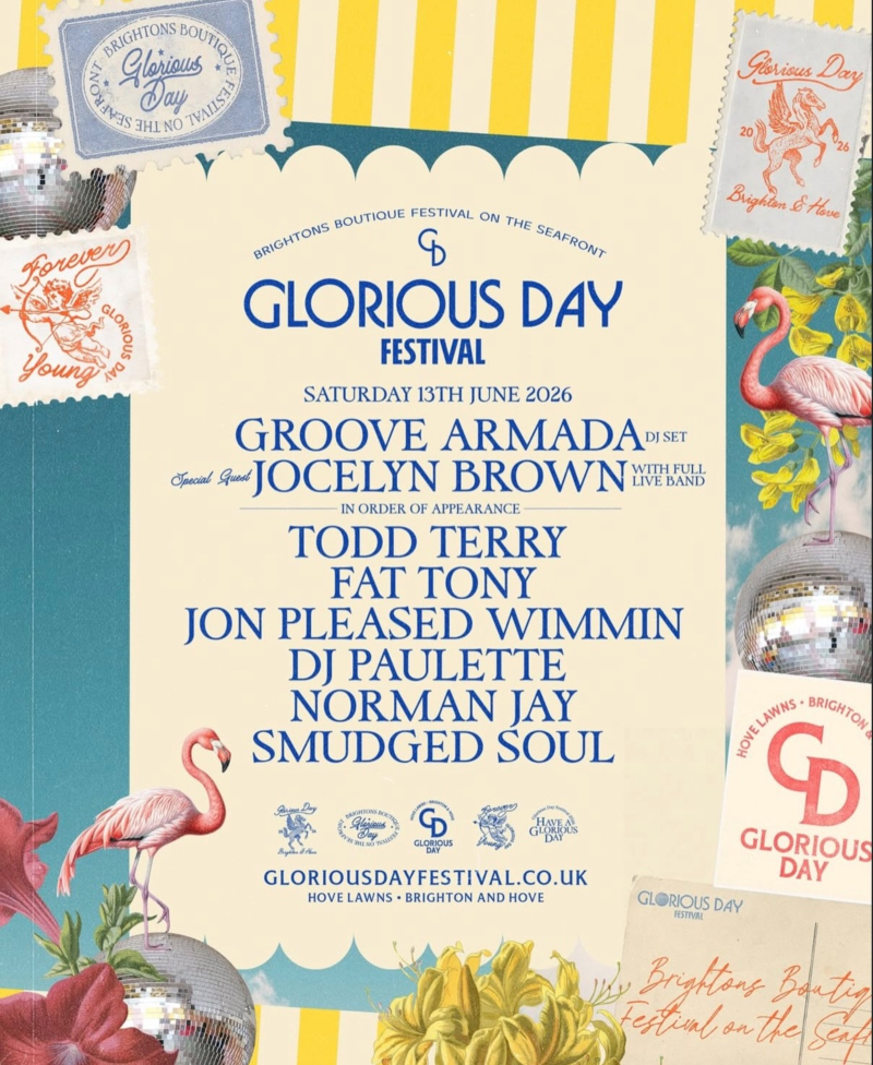 Glorious Day Festival 2026 Line Up oster