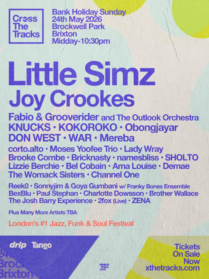 Cross The Tracks 2026 Line Up Poster