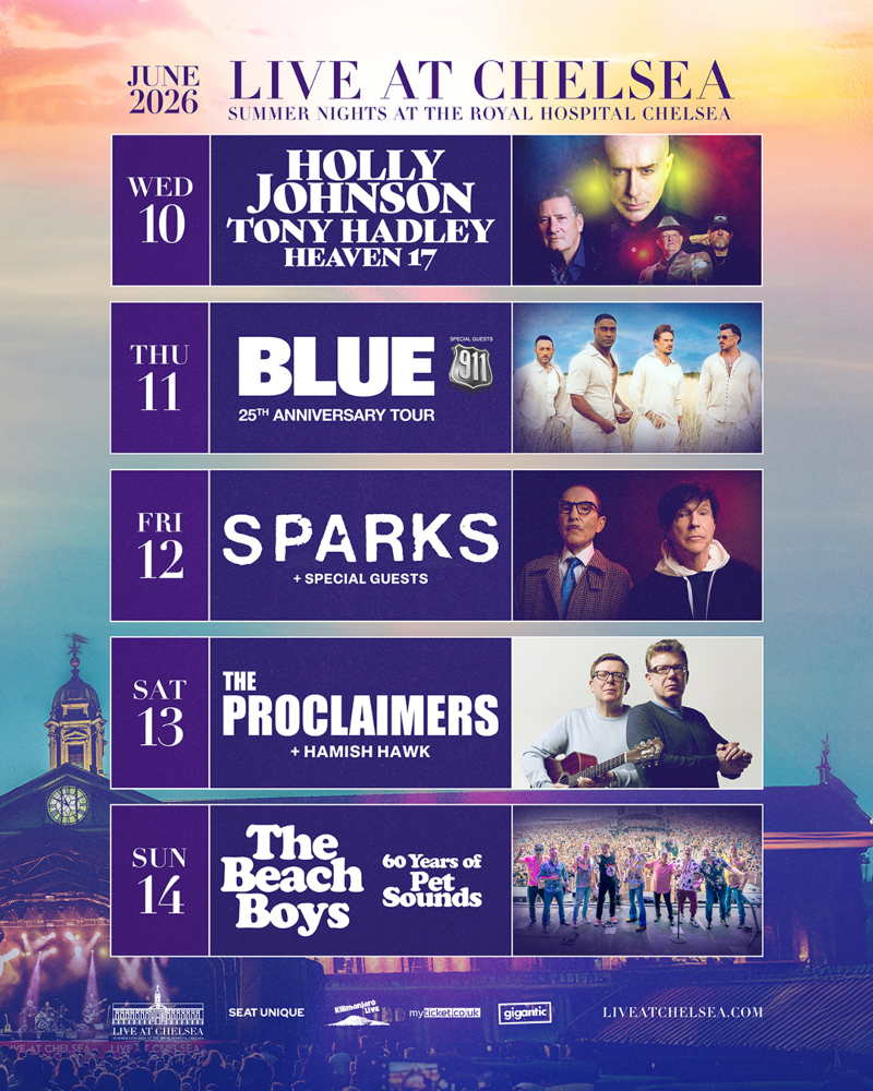 Live at Chelsea 2026 Line Up Poster