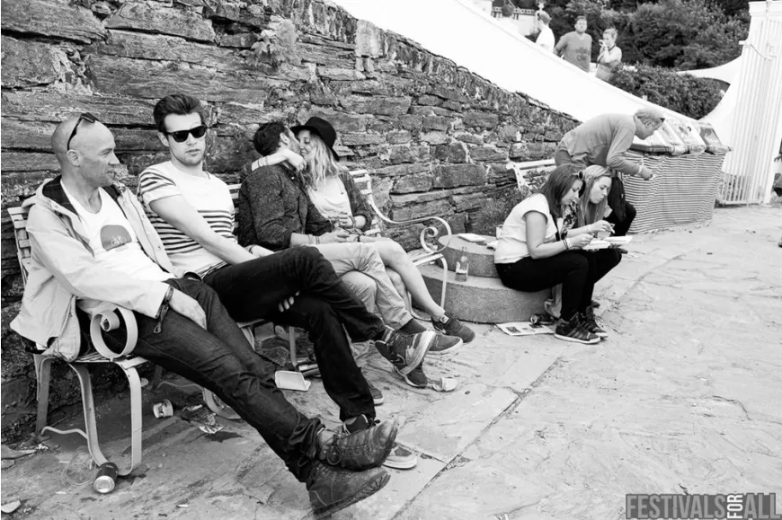 People at Festival No 6 2014