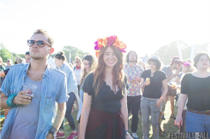 People at Festival No 6 2014
