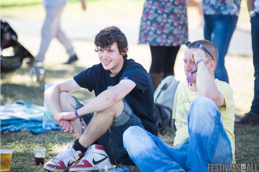 People at Festival No 6 2014