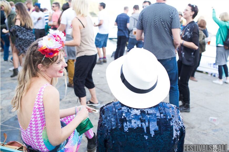 People at Festival No 6 2014