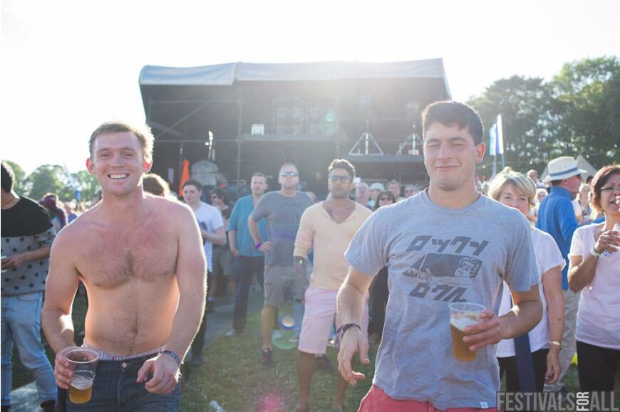 People at Festival No 6 2014