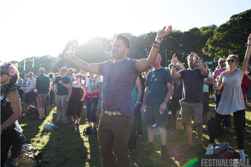 People at Festival No 6 2014