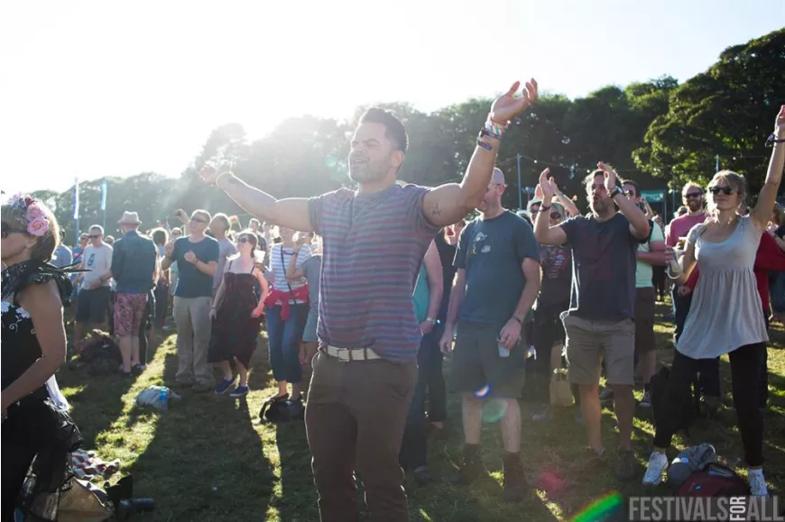 People at Festival No 6 2014