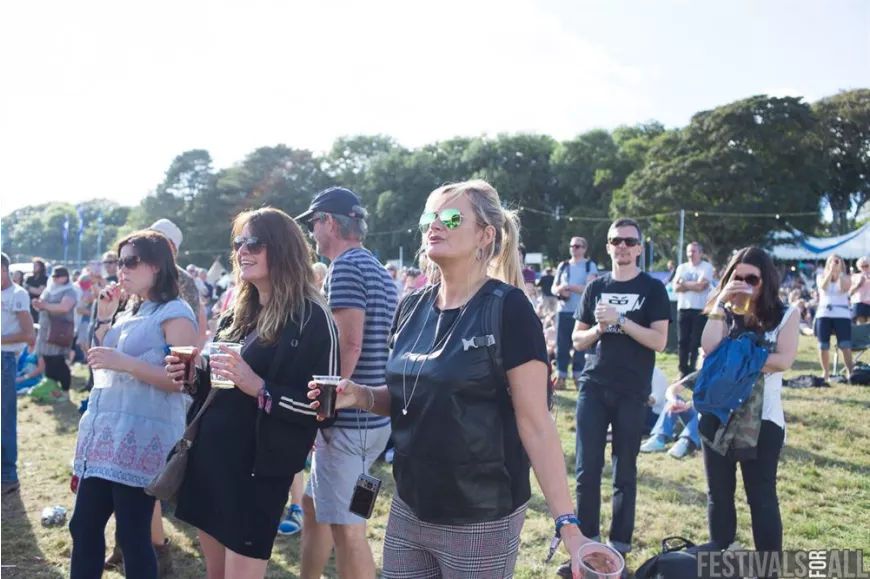 People at Festival No 6 2014