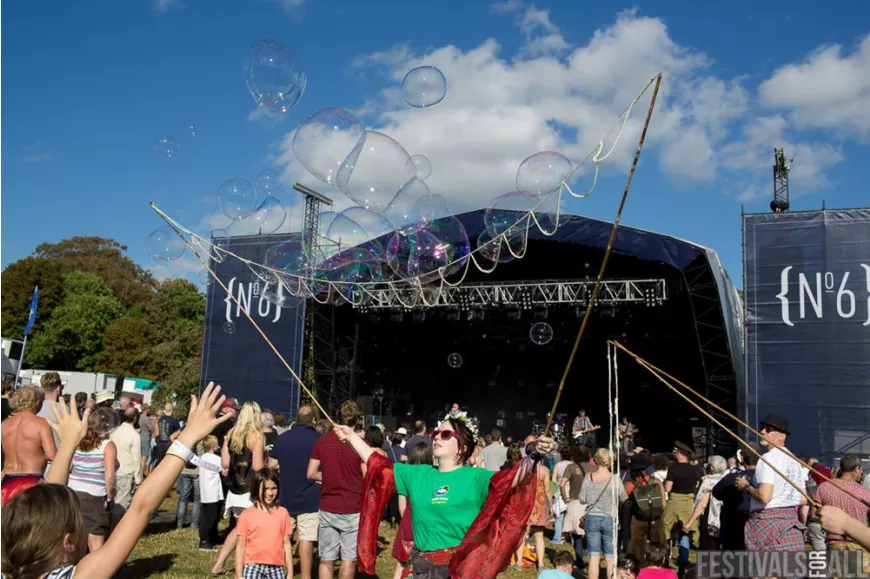 People at Festival No 6 2014