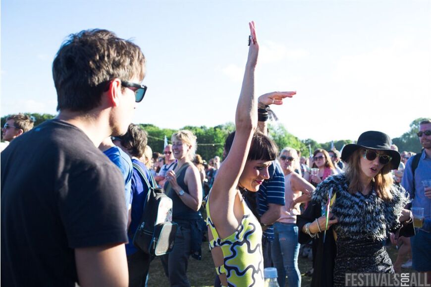 People at Festival No 6 2014