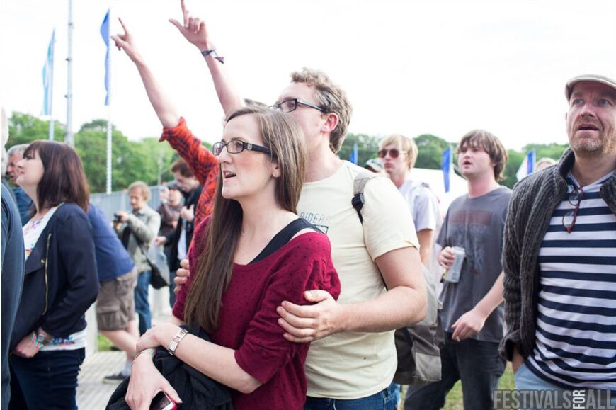 People at Festival No 6 2014