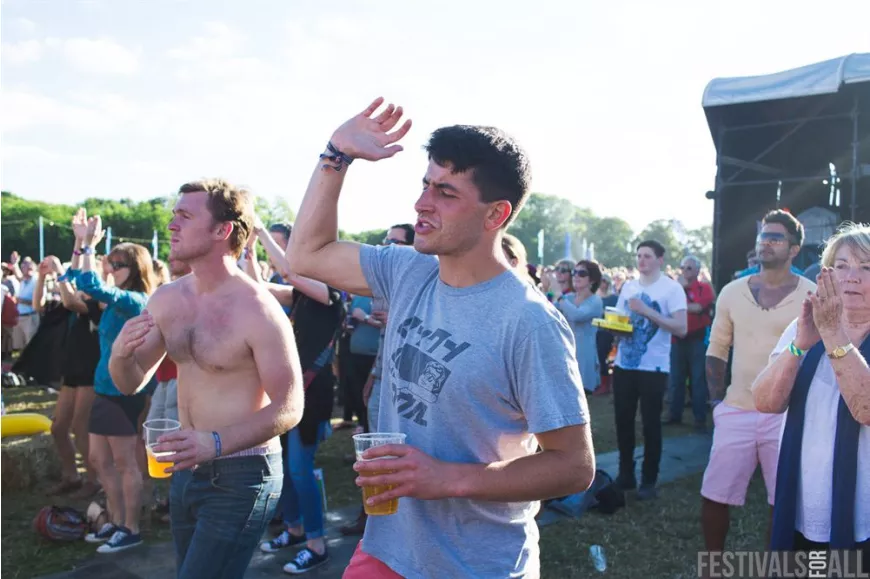 People at Festival No 6 2014