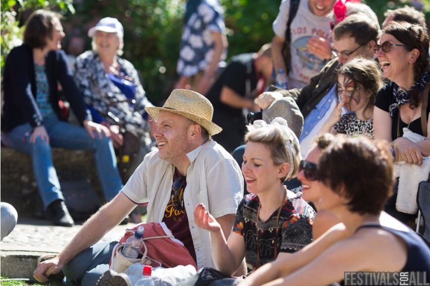 People at Festival No 6 2014