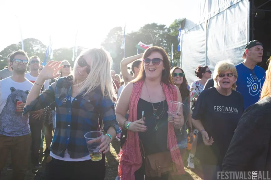 People at Festival No 6 2014