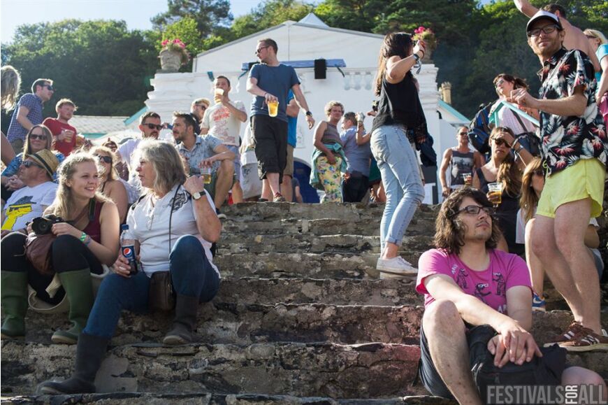People at Festival No 6 2014