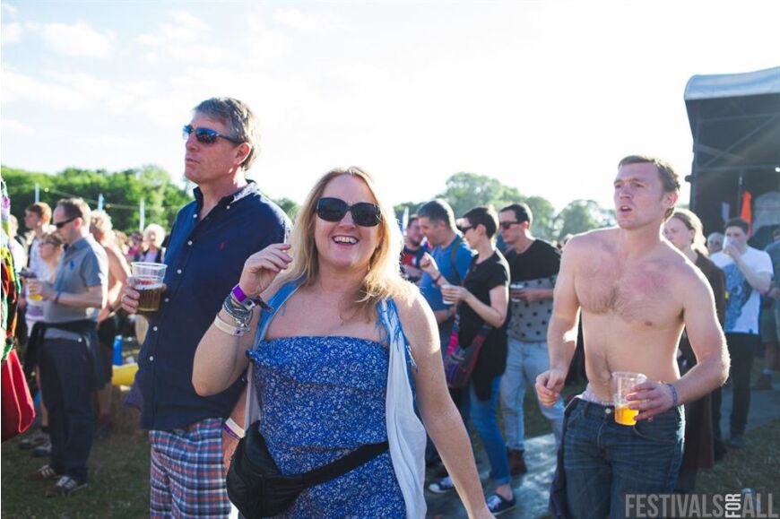 People at Festival No 6 2014