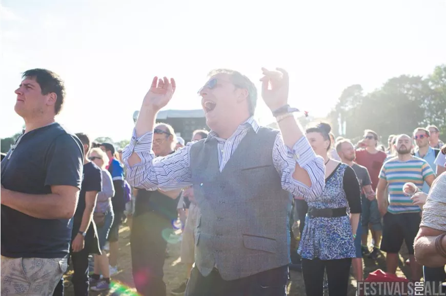 People at Festival No 6 2014