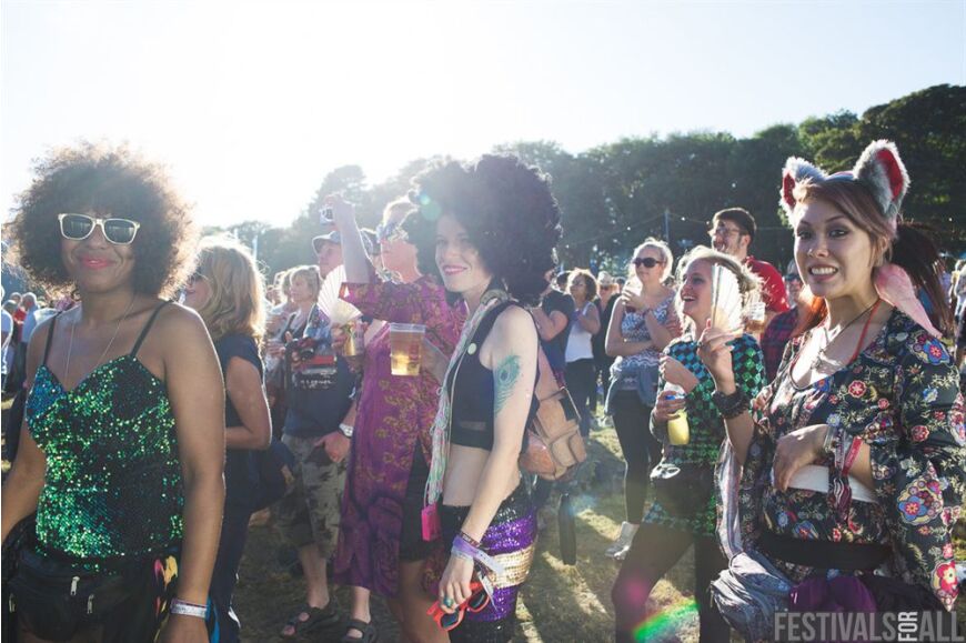 People at Festival No 6 2014