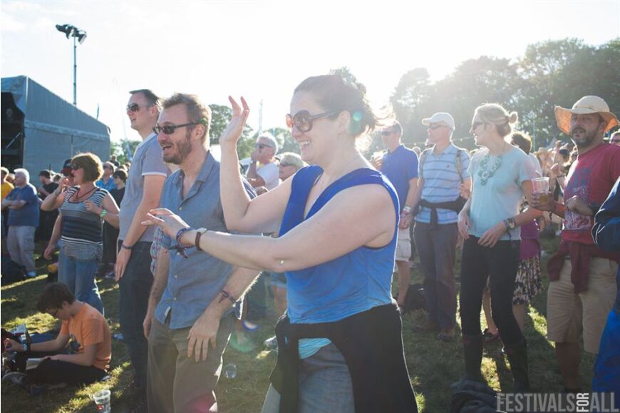 People at Festival No 6 2014
