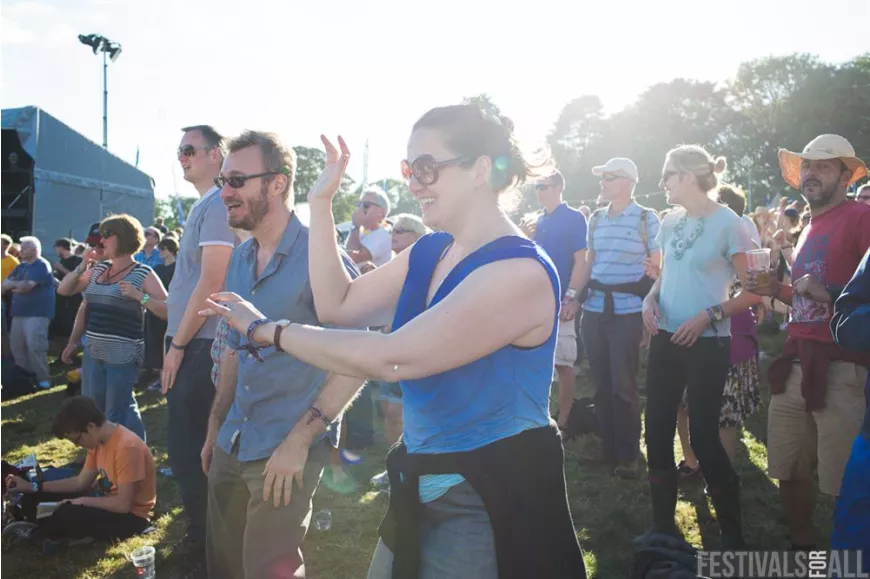 People at Festival No 6 2014