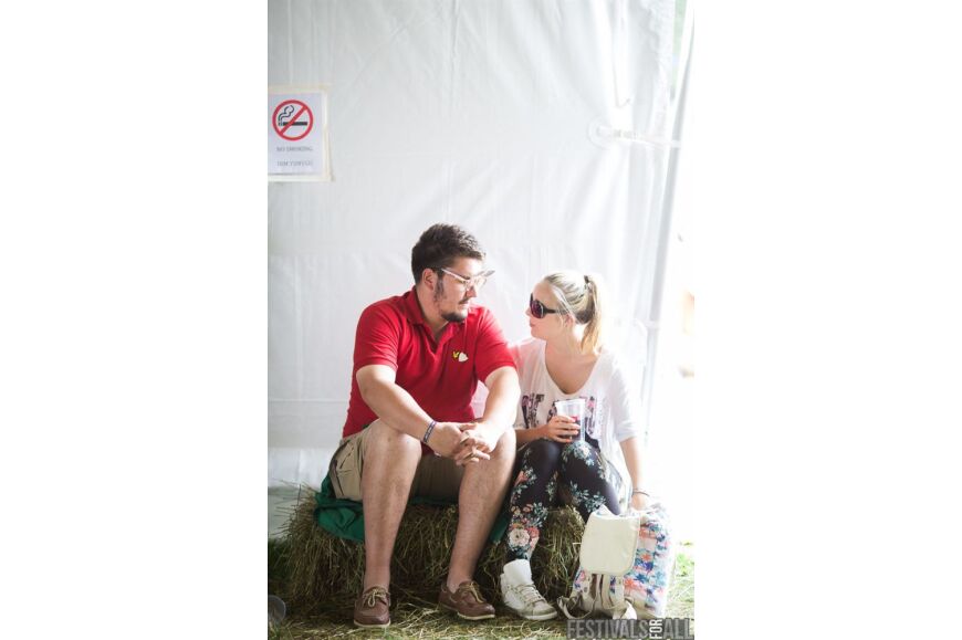People at Festival No 6 2014