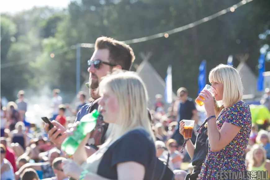 People at Festival No 6 2014