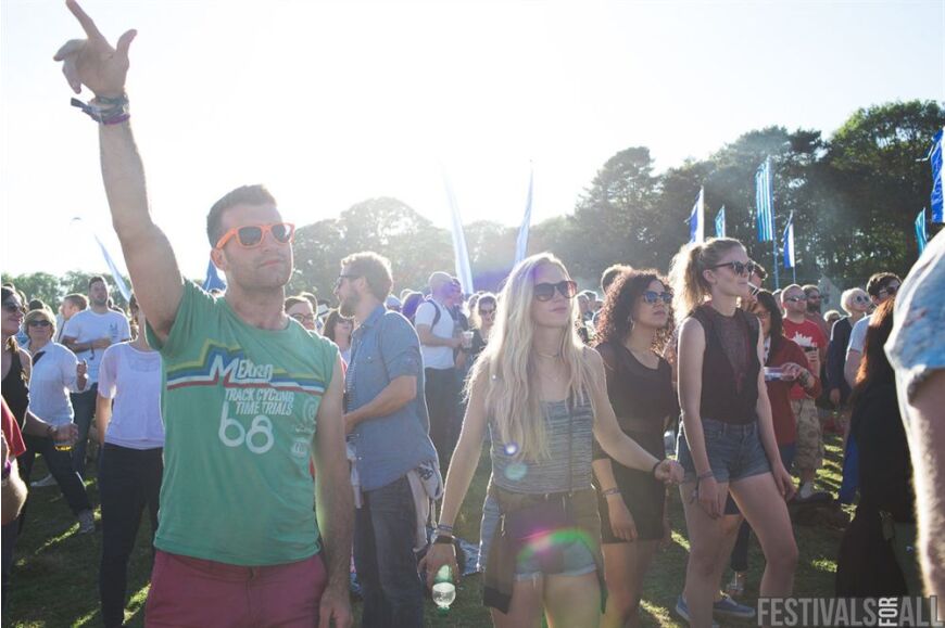 People at Festival No 6 2014