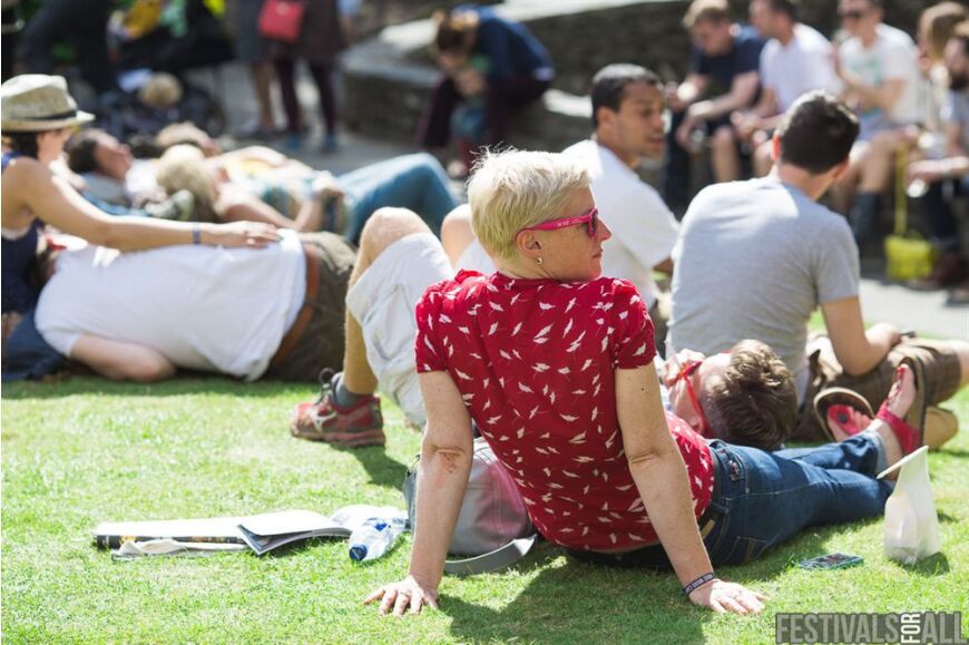 People at Festival No 6 2014