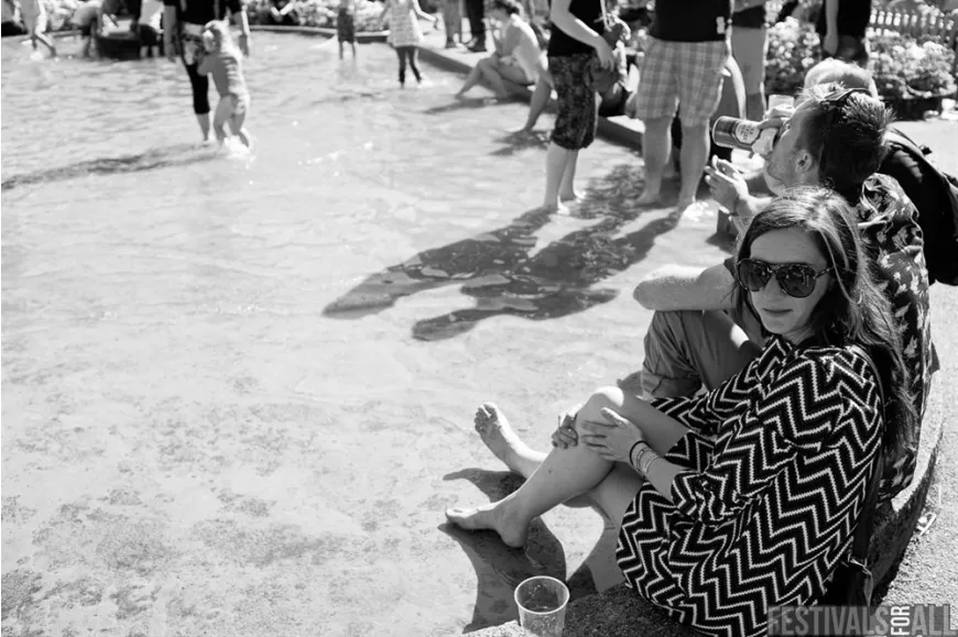 People at Festival No 6 2014