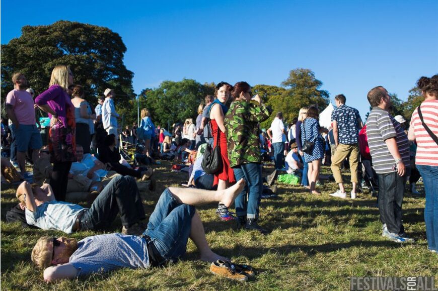 People at Festival No 6 2014