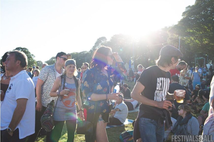 People at Festival No 6 2014