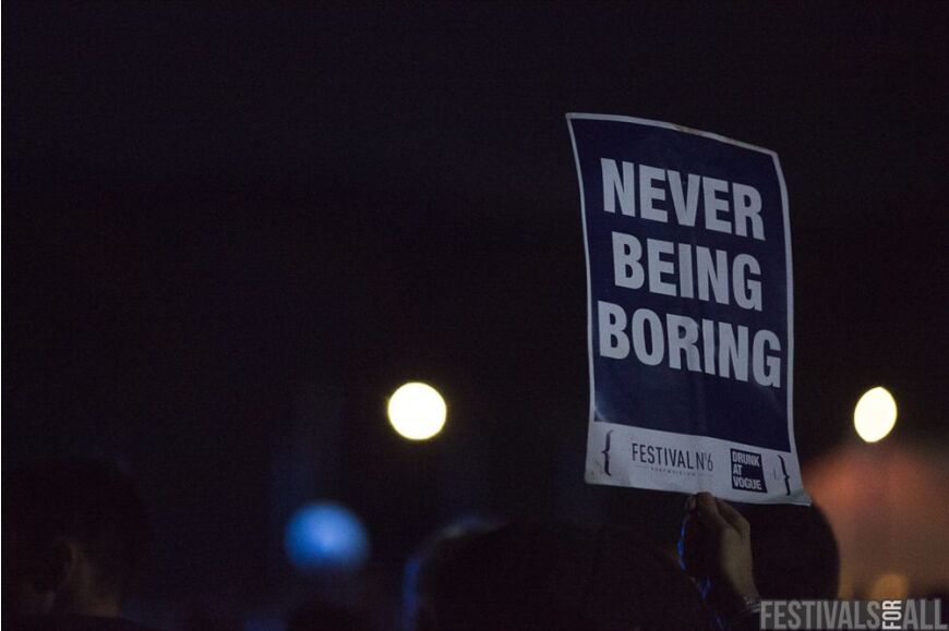 People at Festival No 6 2014